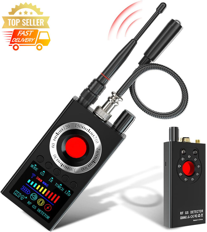 Portable Hidden Camera Finder Anti-Spy Device - Professional Privacy Protector