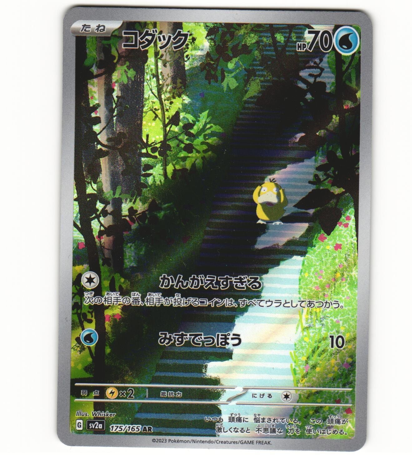 PSA10 Psyduck AR コダック SV2a 175/165 連番 Psyduck AR 175