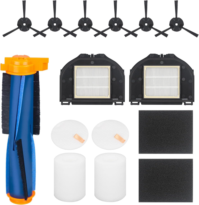 Shark UR2360S Roller Brush Foam Filters Hepa Filters Side Brushes 13 Pack