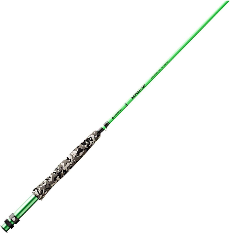Minnow Fly Fishing Rod for Young Anglers, 4Pc, 5 WT 8-Foot, Neon Green