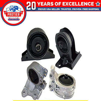 1999-2003 Mtsubishi Galant2.4L Motor & Trans Mount Set 4PCS fit Auto Trans