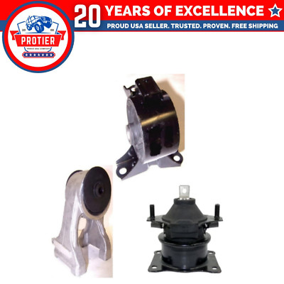 Engine Motor Mount Set 3PCS for 2005-2007 Honda Odyssey LX / EX 3.5L VTEC