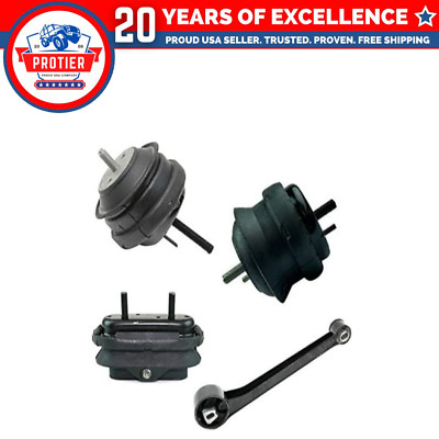 Fits 2006-2011 Buick Lucerne 4.6L/Cadillac DTS Motor & Trans Mount Set 4pc