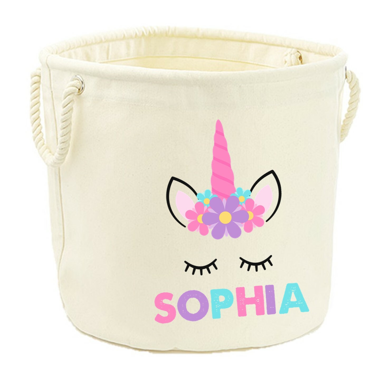personalised toy storage basket