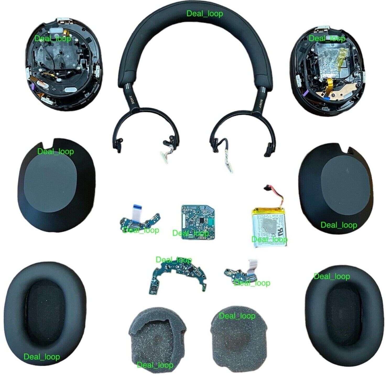 Genuine OEM Replacement Parts Original Sony WH-1000XM5, WH Genuine OEM Replacement Parts Original Sony WH-1000XM5, WH