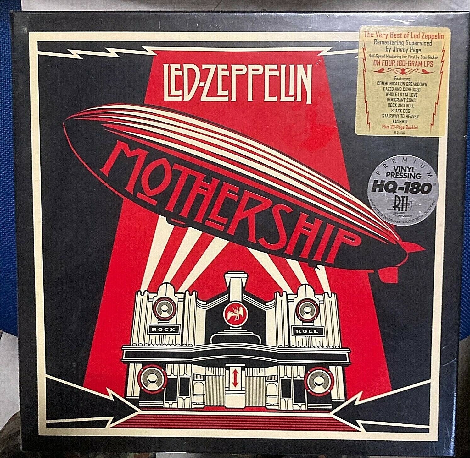 Led Zeppelin – Mothership - 4 VINYL LP 180Gr BoxSet USA Led Zeppelin – Mothership - 4 VINYL LP 180Gr BoxSet USA