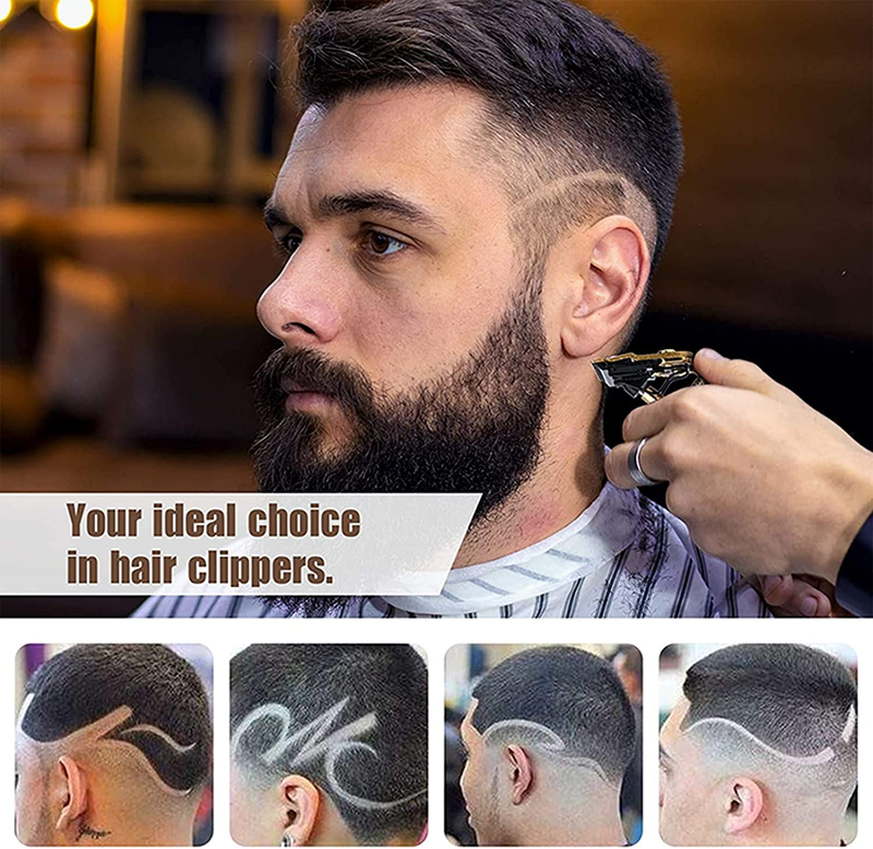 Professional Hair Trimmer Zero Gapped Detail Beard Shaver Barbershop Baldheaded