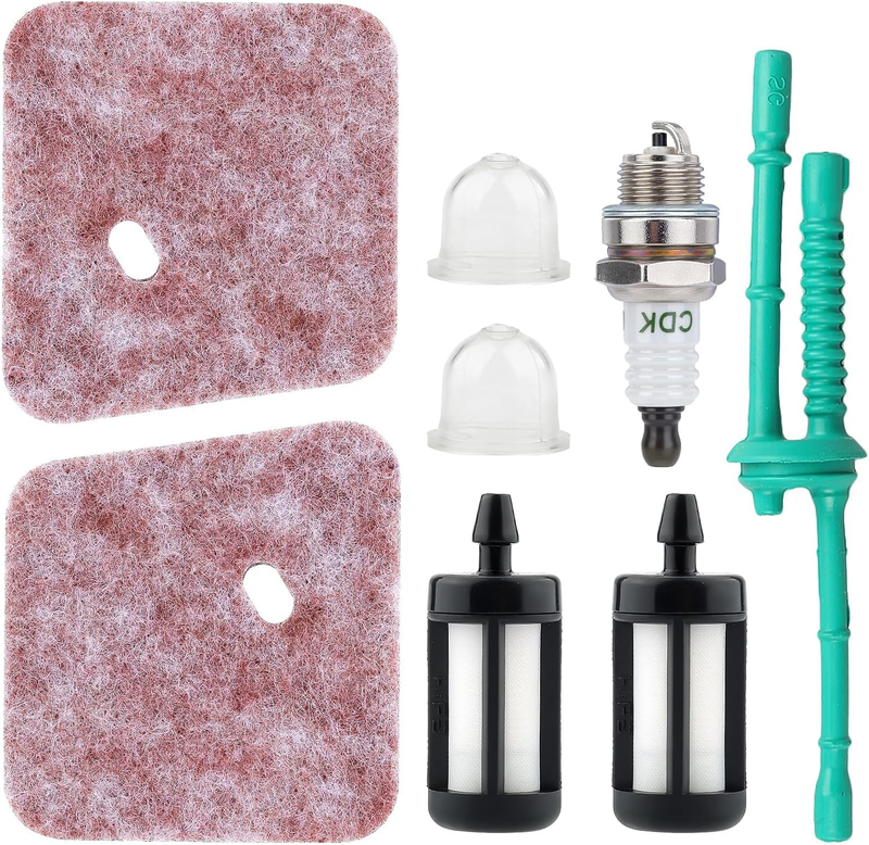 Air Filter Primer Bulb Tune up Kit 41401242800 for Stihl FS45 FS55 FS38 FS46