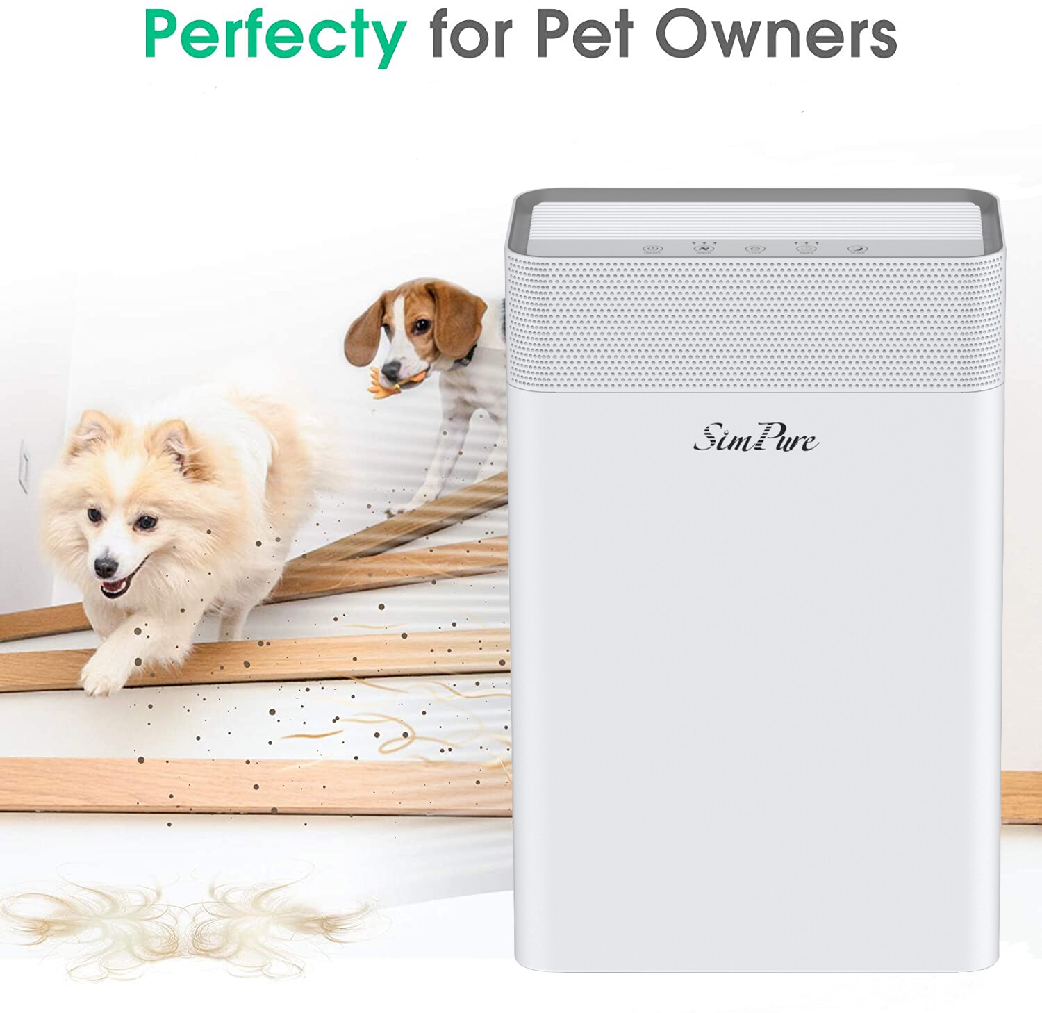 Medical Grade HEPA Air Purifiers Home Large Room Air Cleaner Allergies