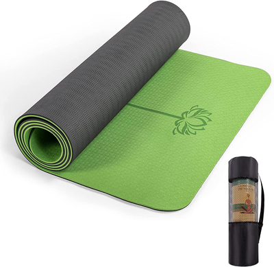 Yoga Mat Extra Thick 1/3'' Non Slip Yoga Mats for Women Eco