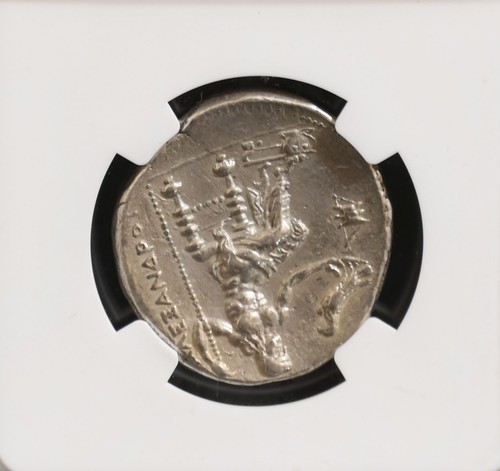 323 BC Alexander the Great AR Tetradrachm NGC CH XF 5/5 Strike 4/5  336-323 BC
