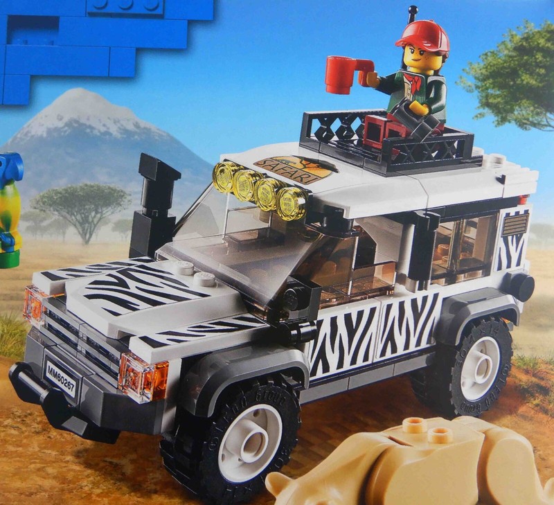 LEGO Lions! (2x Sets) 60267 Safari Off-Roader & 60301 Wildlife