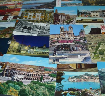 Lot of 42 Europe postcards                50%  posted