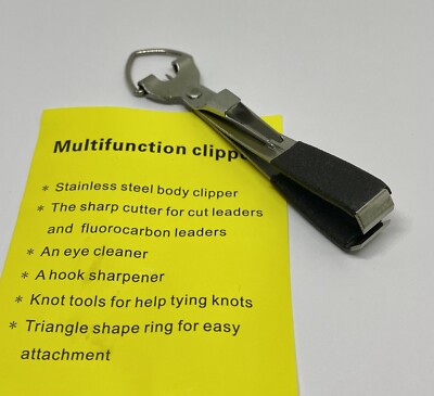 fly fishing multi tool - Line clipper & knot tier & Hook Sharpener