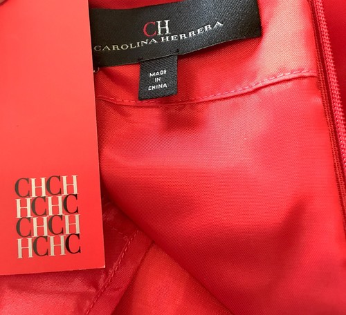 Pre-owned Carolina Herrera Red Silk Formal Dress. Retails $1000 Price $398 Size 2