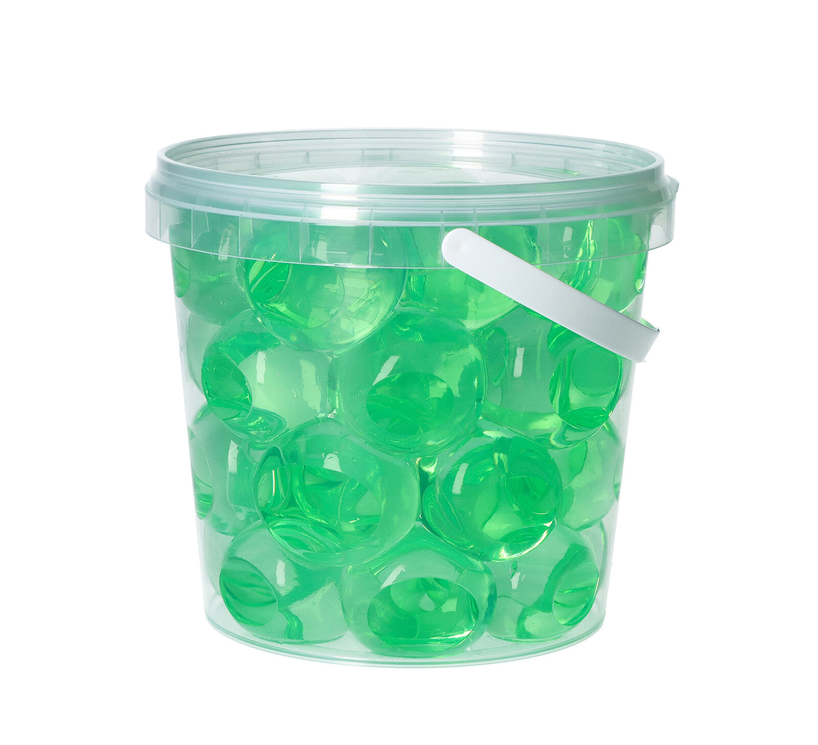 1 Liter XXL Jumbo Aqualinos Aquaperlen Hydroperlen Wasserperlen Gelperlen Grün