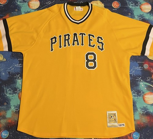 Mitchell&Ness MLB PIRATES ユニフォーム XL ブラック Mitchell & Ness MLB PITTSBURGH PIRATES MESH V-NECK JERSEY – DTLR