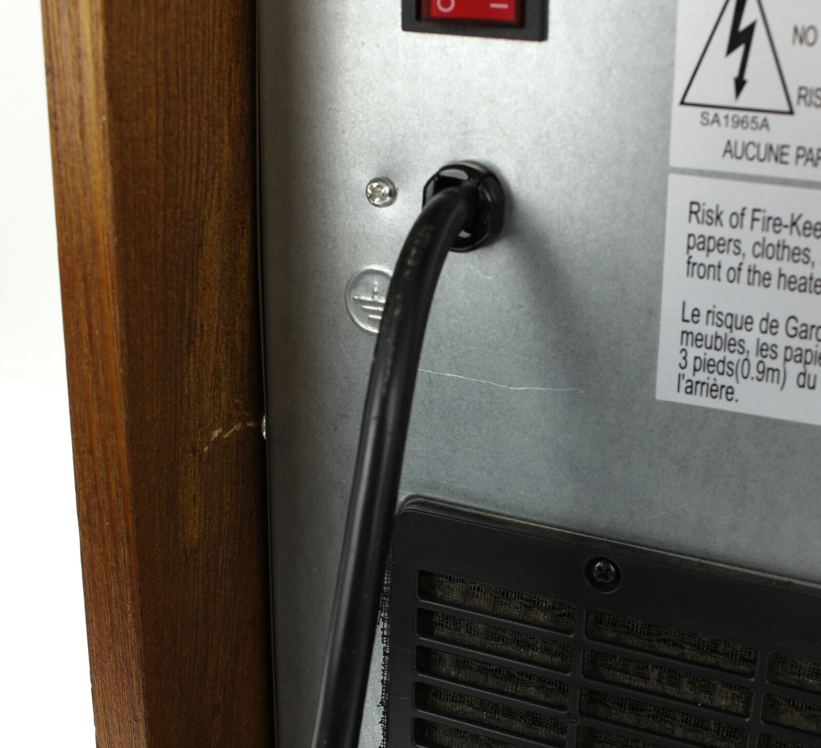 Warm Living 6 Element 1500W Infrared Heater w Remote & 12 Hour Timer #WL6W18