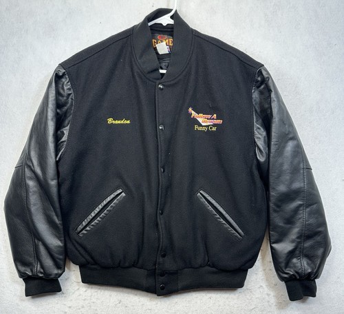 【80s】Vintage Birdie Black Varsity Jacket Vintage Birdie by Richard A. Leslie East Hudson Select 80s