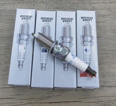 4x NGK Laser Iridium Spark Plugs SILZKR7B11 (9723) For Hyundai Elantra Santa Fe KIA