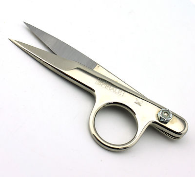 Kretzer Spirale 33611/9 4-1/2'' All Metal Sewing Thread Clipper, Cutter, Snips