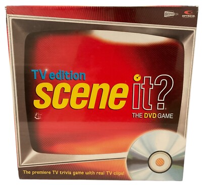 BRAND NEW Scene It TV edition DVD game. Screen Life Family trivia game. Sealed.
