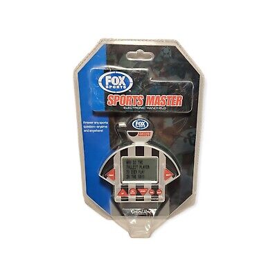 Sports Master Electronic Handheld Trivia Game 2006 NEW Excalibur Fox Sports