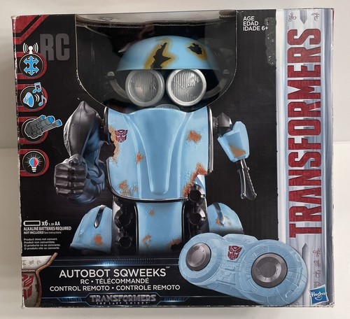 3A Hasbro トランスフォーマー Sqweeks プレミアムスケール Amazon.com: Transformers: The Last Knight Autobot Sqweeks RC