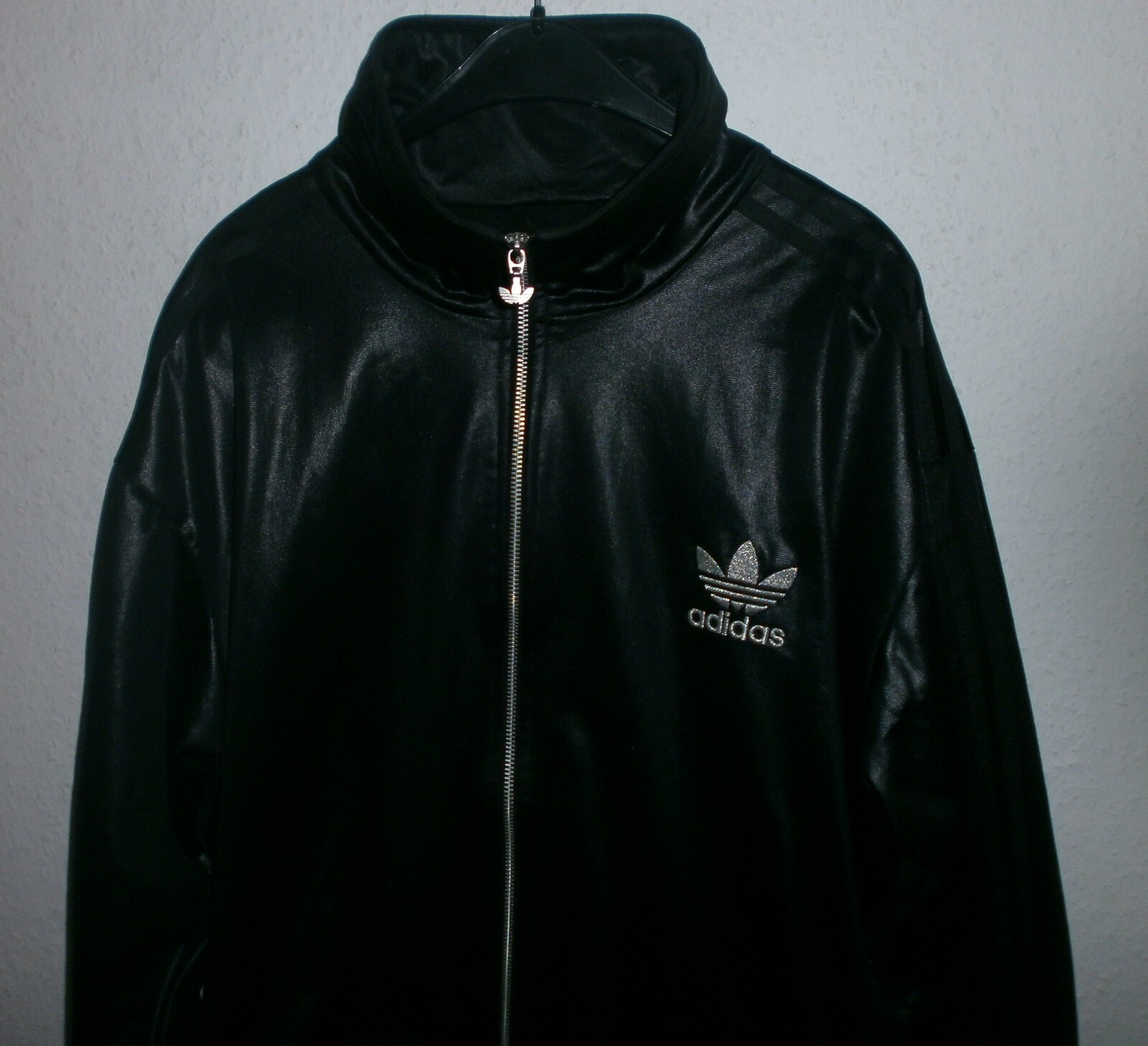 Adidas Chile 62 Sweatjacke Trainingsjacke Gr. XXL 2XL Vintage Retro Glanz Shiny