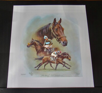 Fred Stone - John Henry - Collectible Race Horse Print - Mint 