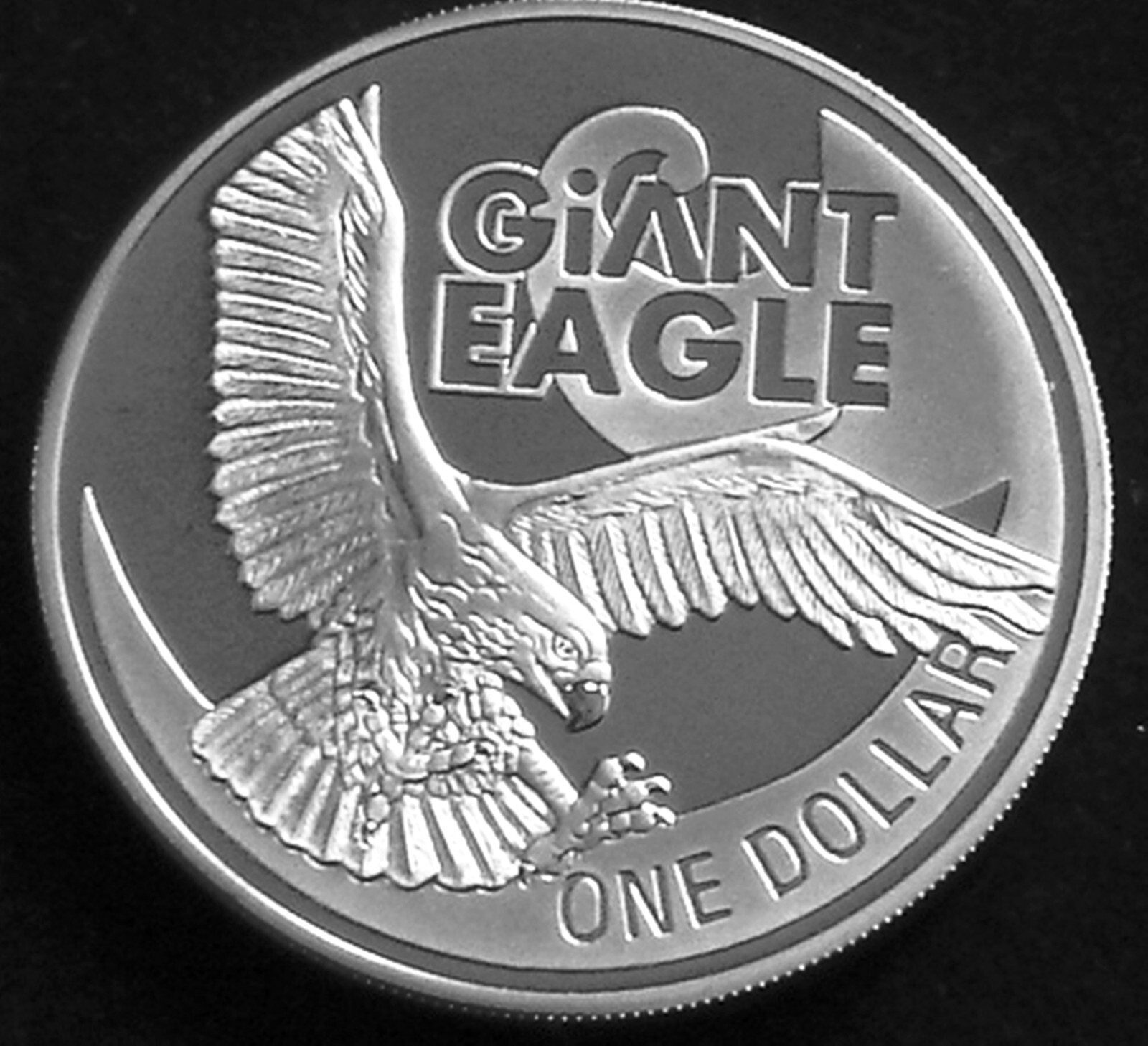 New Zealand 1$ Silver Proof 2009 Haast's Giant Eagle Bird KM