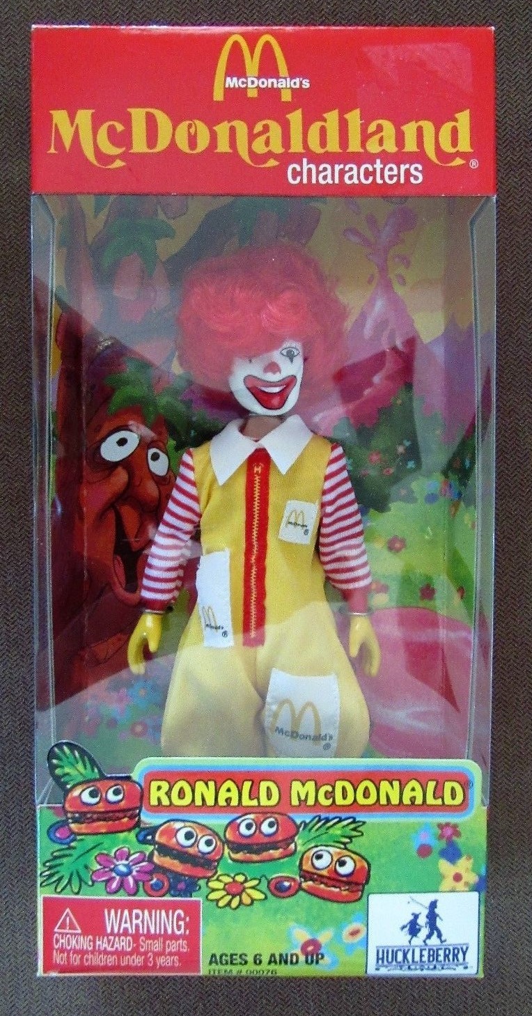 Huckleberry Ronald McDonald McDonaldland Toy NIB | eBay