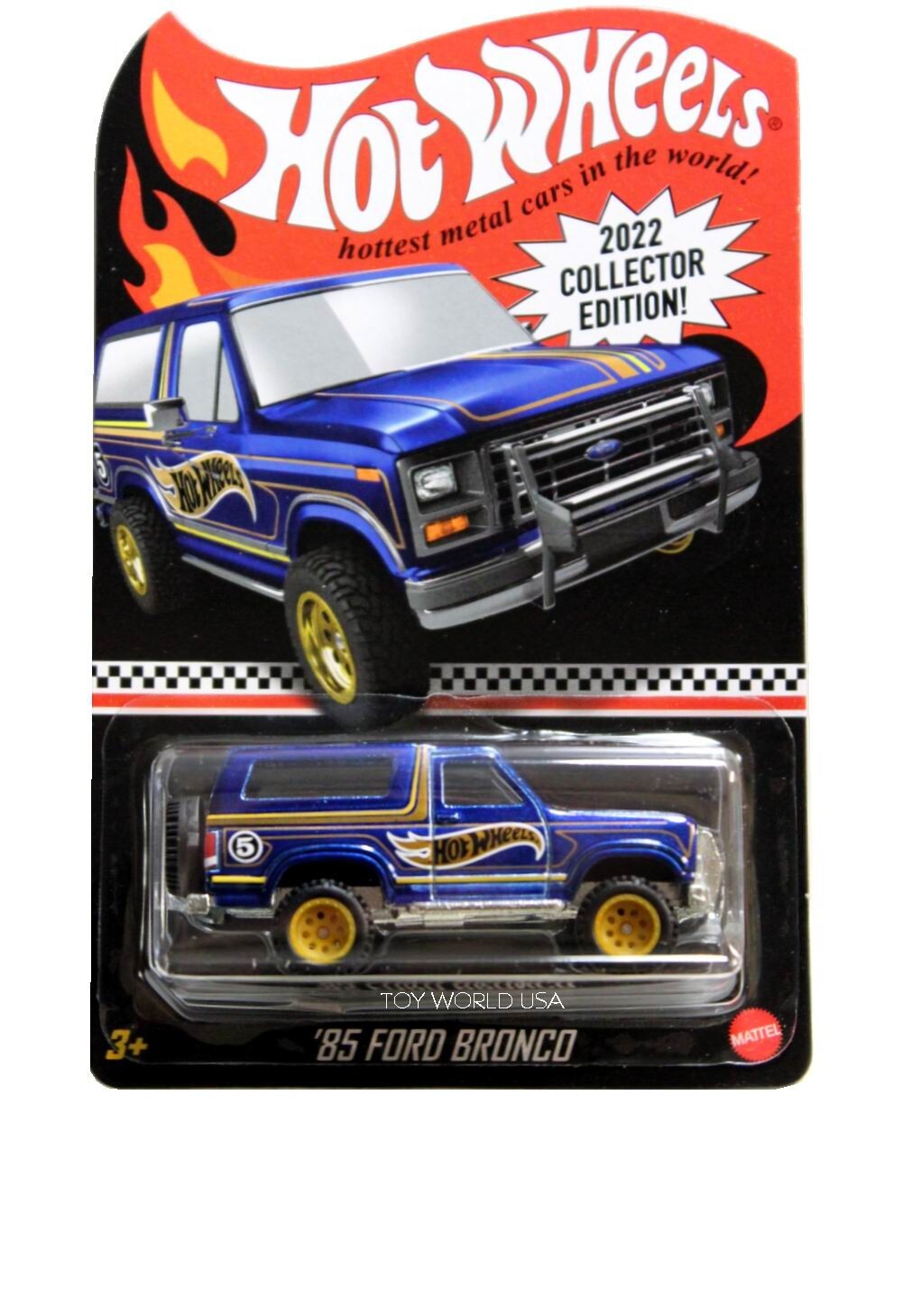 ホットウィール コレクターズエディション '85 フォード ブロンコ 2022 Hot Wheels '85 Ford Bronco 2022 Collector Edition