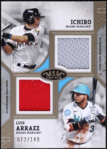 2024 Topps Tier One - Ichiro Suzuki Luis Arraez #DPR-IA