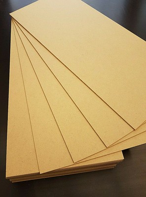 3mm Hartfaserplatte HDF- Platte 60x26cm Malen Werken Modellbau Holz basteln Top