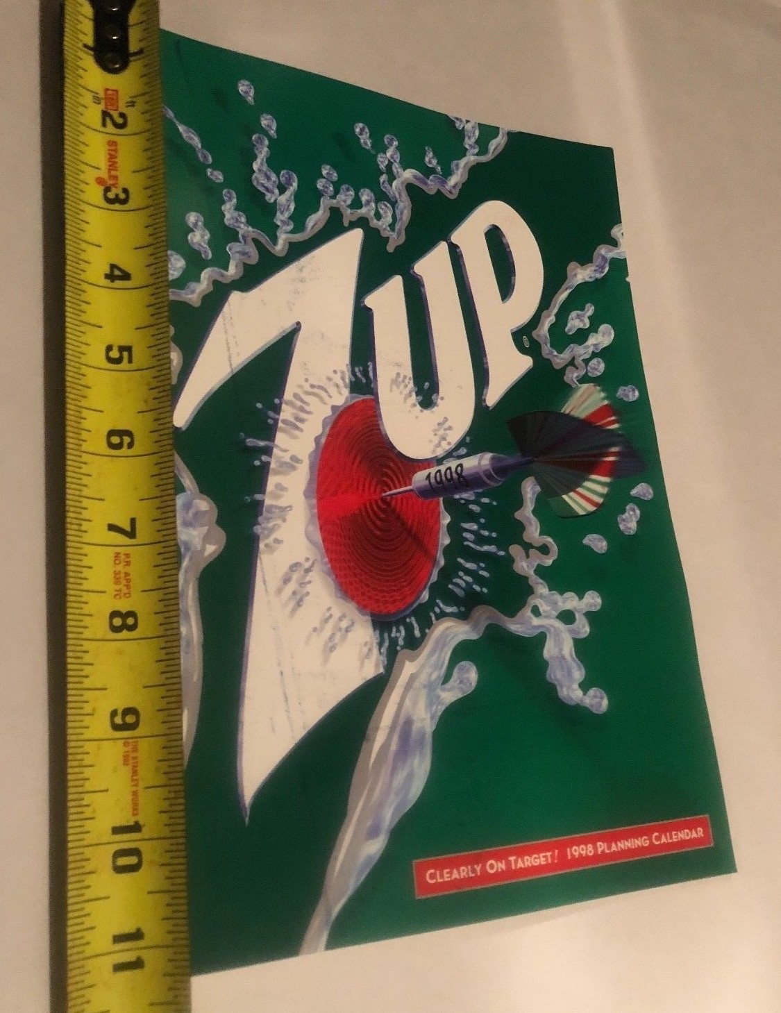 Vintage 1998 7 UP Seven Up Advertising 