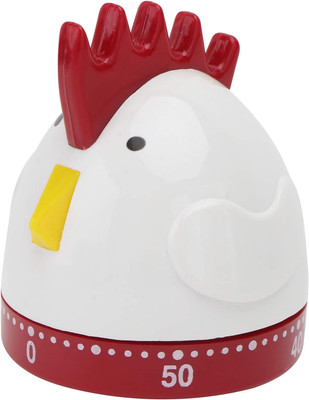 Mechanical Kitchen Timer, Cute Rooster Timer for Kids, Wind up 60 Minutes Manual