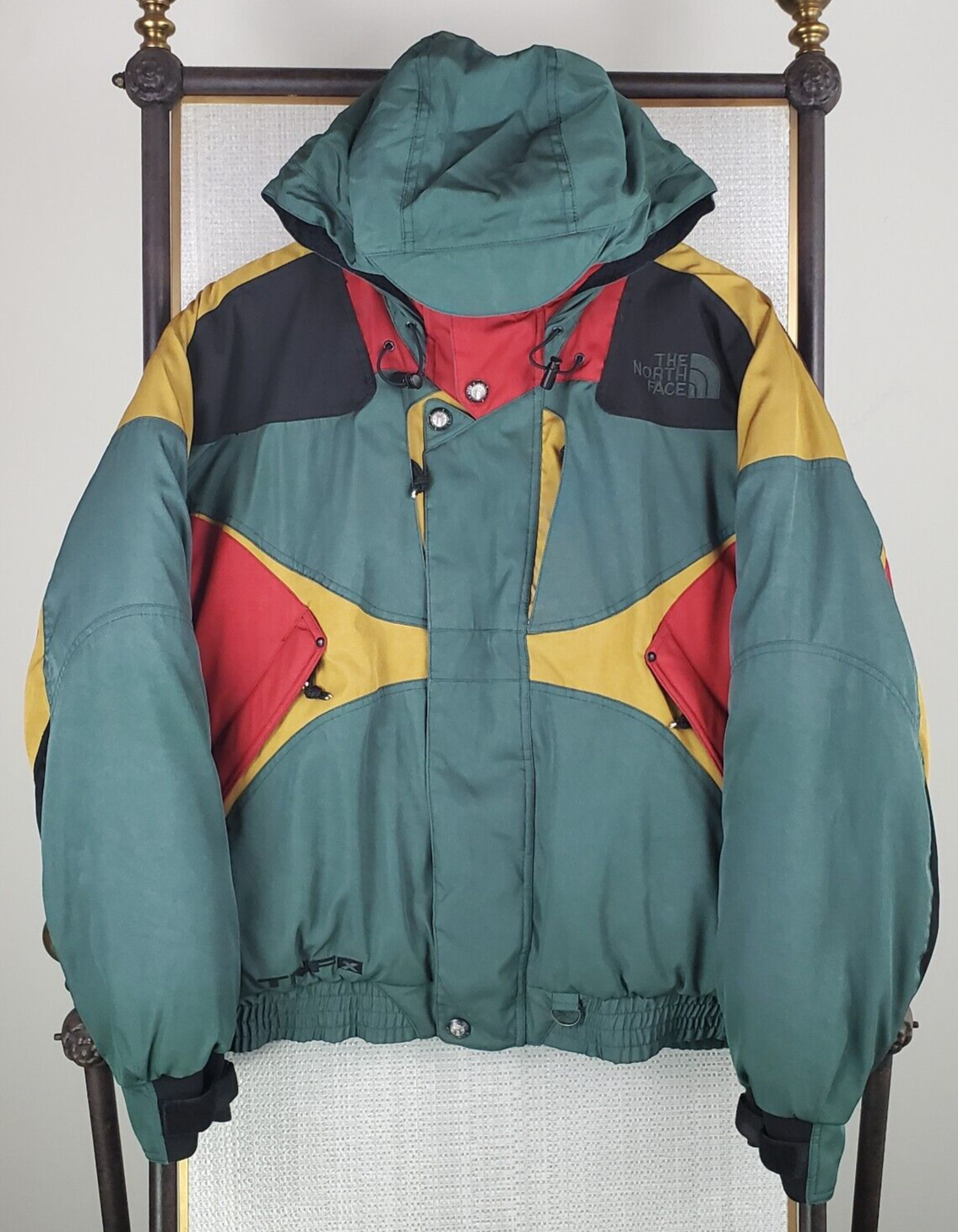 20-60代 人気ファッションブランド NORTH THE VTG FACE Zip Jacket Hooded Medium Size Mens TNFX スノーボード