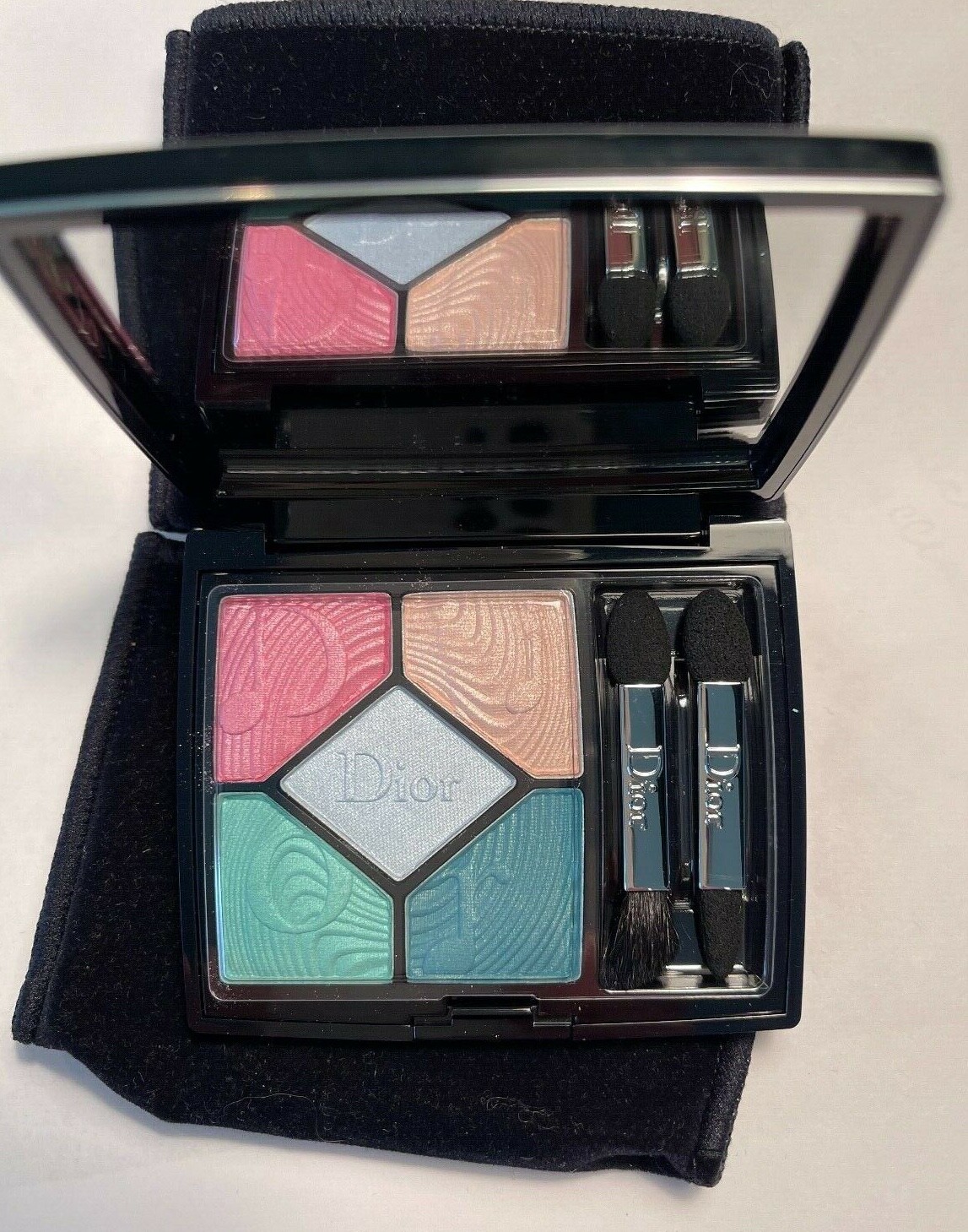 Christian Dior 5 Couleurs Glow Eyeshadow Palette in Blue