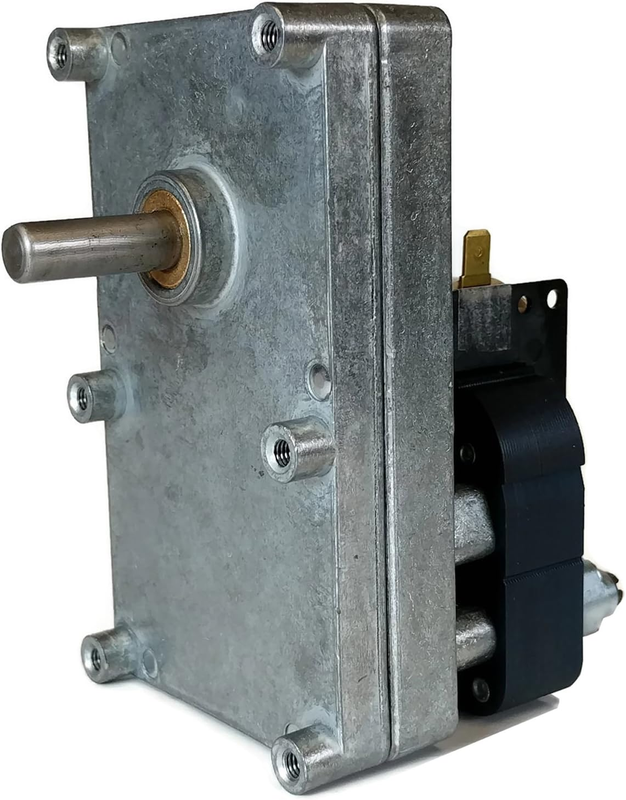 Pellet Stove Auger Motor 1-RPM - Fits Multiple Stove Brands 