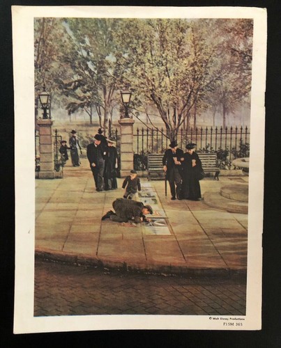 Vintage 1965 Walt Disney's MARY POPPINS - 8 Songs Easy Piano Sheet Music Hansen
