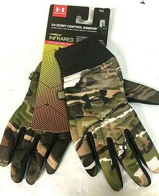 under armor scent control gloves