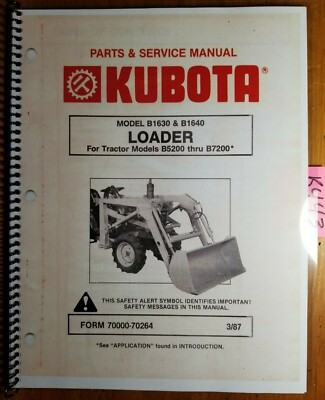 Kubota B6100 Parts for sale in Canada