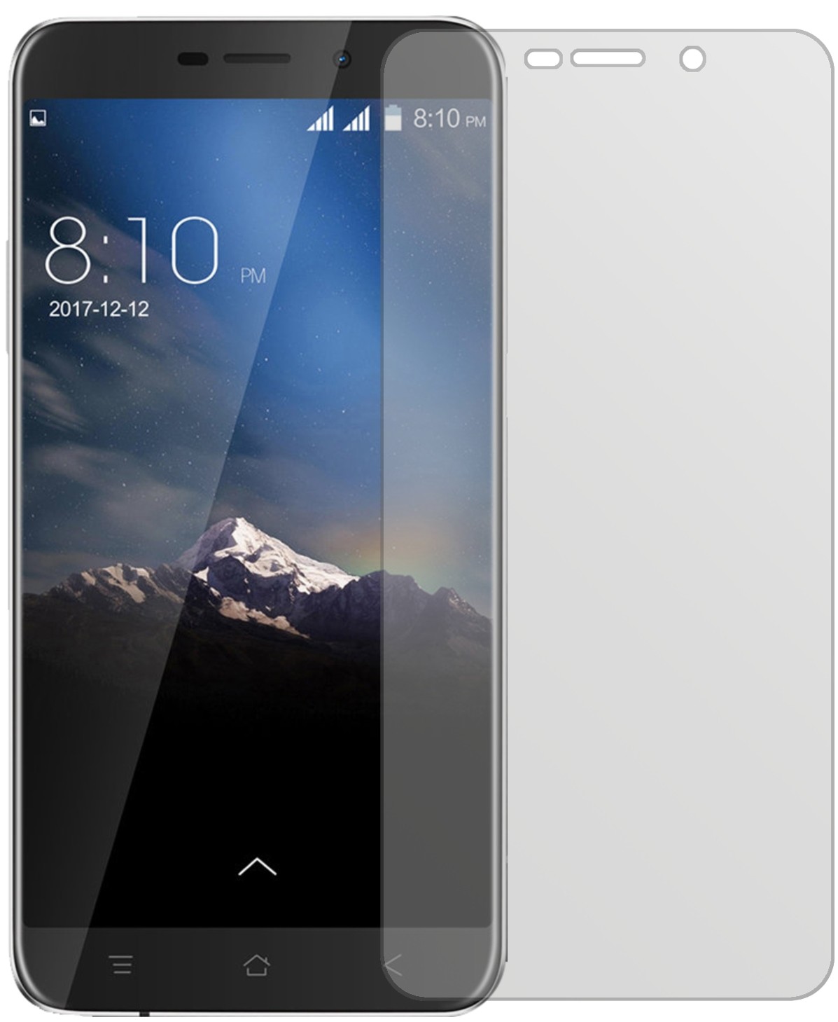 5x Schutzfolie für Blackview A10 Display Folie matt Displayschutzfolie