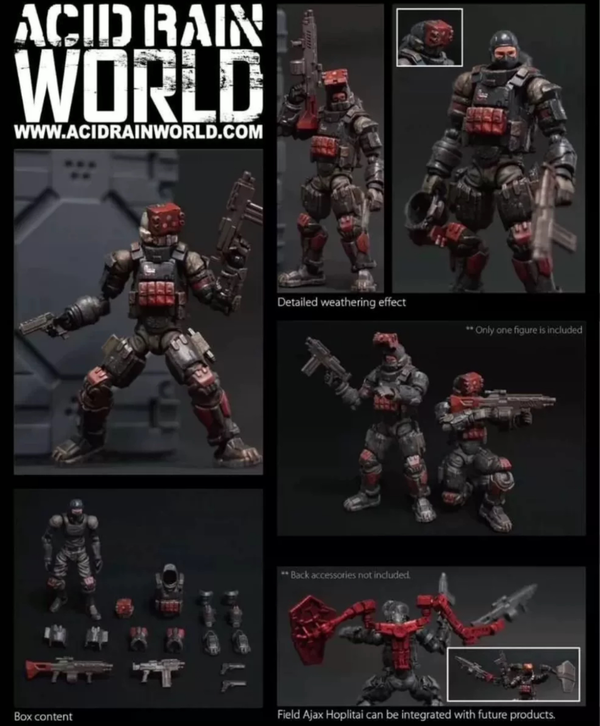 ALLIAN - FAV-A09 Ajax Hoplitai(アジャクス ホプリタイ) Acid Rain World(アシッドレインワールド) 1/18 完成品 可動フィギュア TOYS-ALLIANCE(トイアライアンス) ALLIAN - FAV-A09 Ajax Hoplitai(アジャクス ホプリタイ) Acid