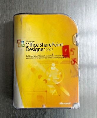 Microsoft Office SharePoint Designer 2007 NEW Retail