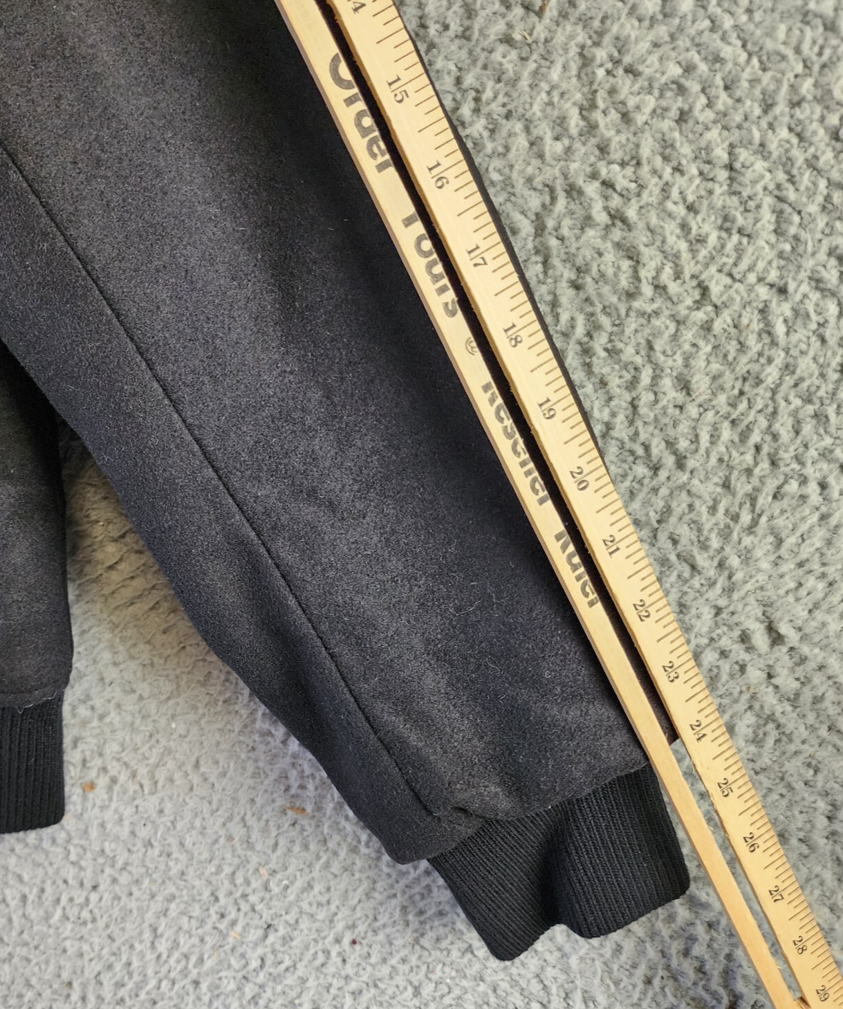 AC Milan Coach Jacket Men's M Black Full Front Button Closure With Side Pockets - Picture 10 of 14