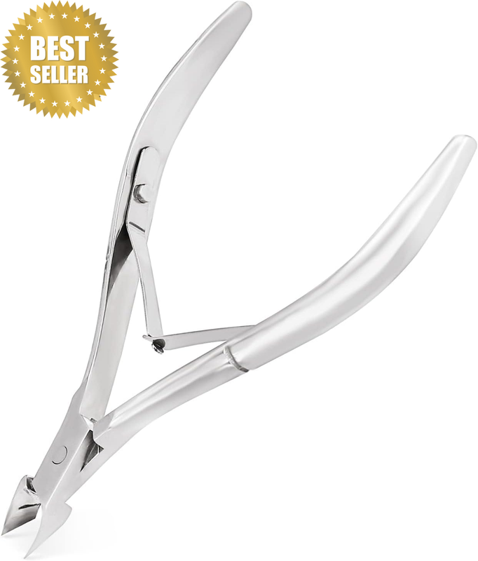 Professional Stainless Steel Cuticle Trimmer, Nail Care Tool for Manicure and Pe