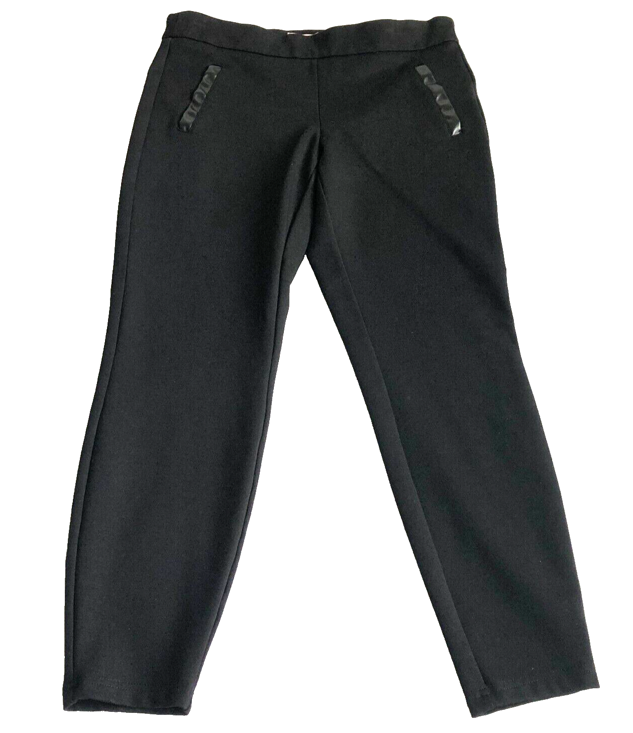 Nanette Lepore Womens Ankle Pants Size S Stretch Mid Rise