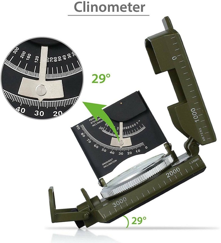 Tactical 10 fonctions Boussole-Militaire Armée Randonnée Outdoor Equipment Camping